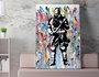 Wallity Lienzo Decorativo Banksy WY131 (70 x 100 cm)
